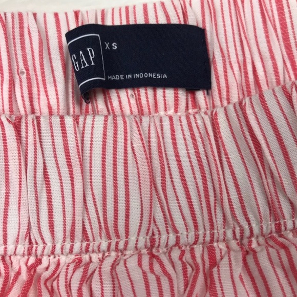 New GAP Women’s Casual Mini Striped Print White Lined Skirt Size XS - Picture 5 of 7
